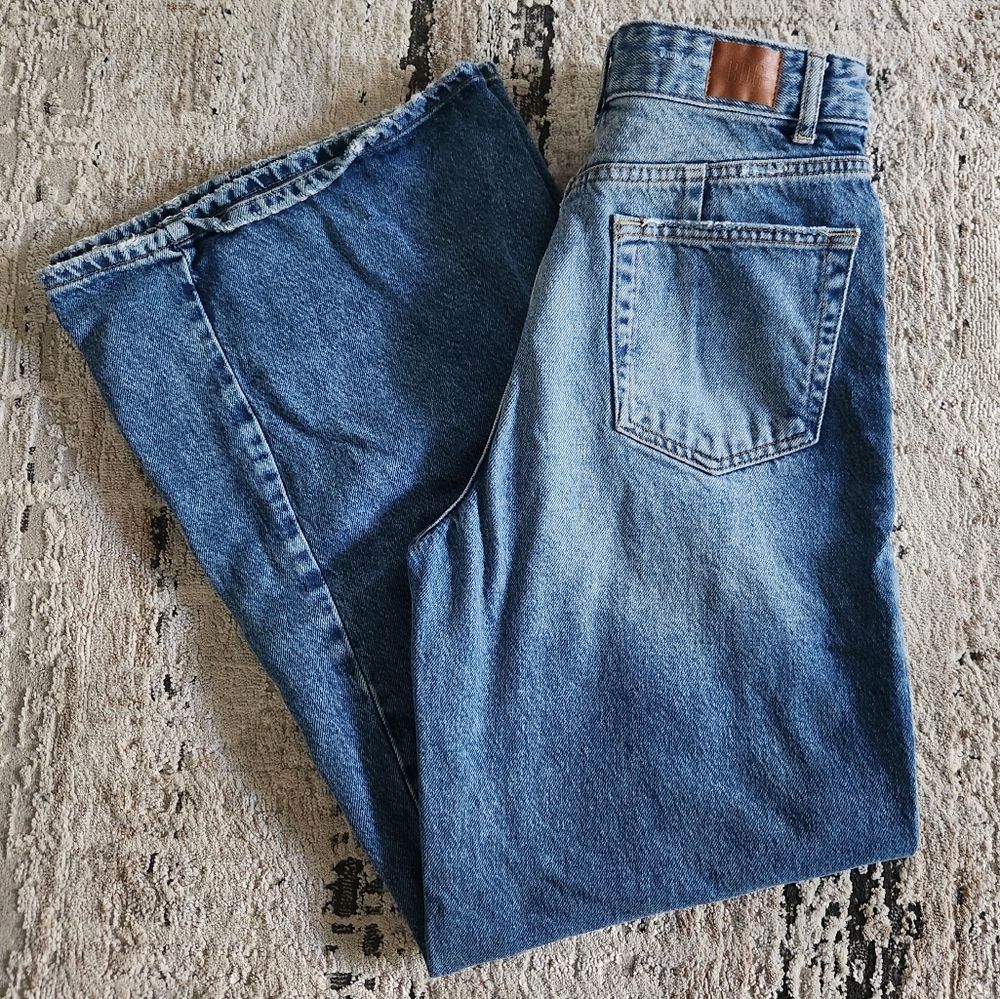 BDG Classic Denim Wide Leg Jeans